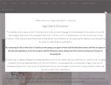 Tablet Screenshot of anitaindependentescort.com